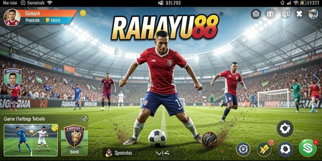 Tampilan gameplay seru dan interaktif dari RAHAYU88.